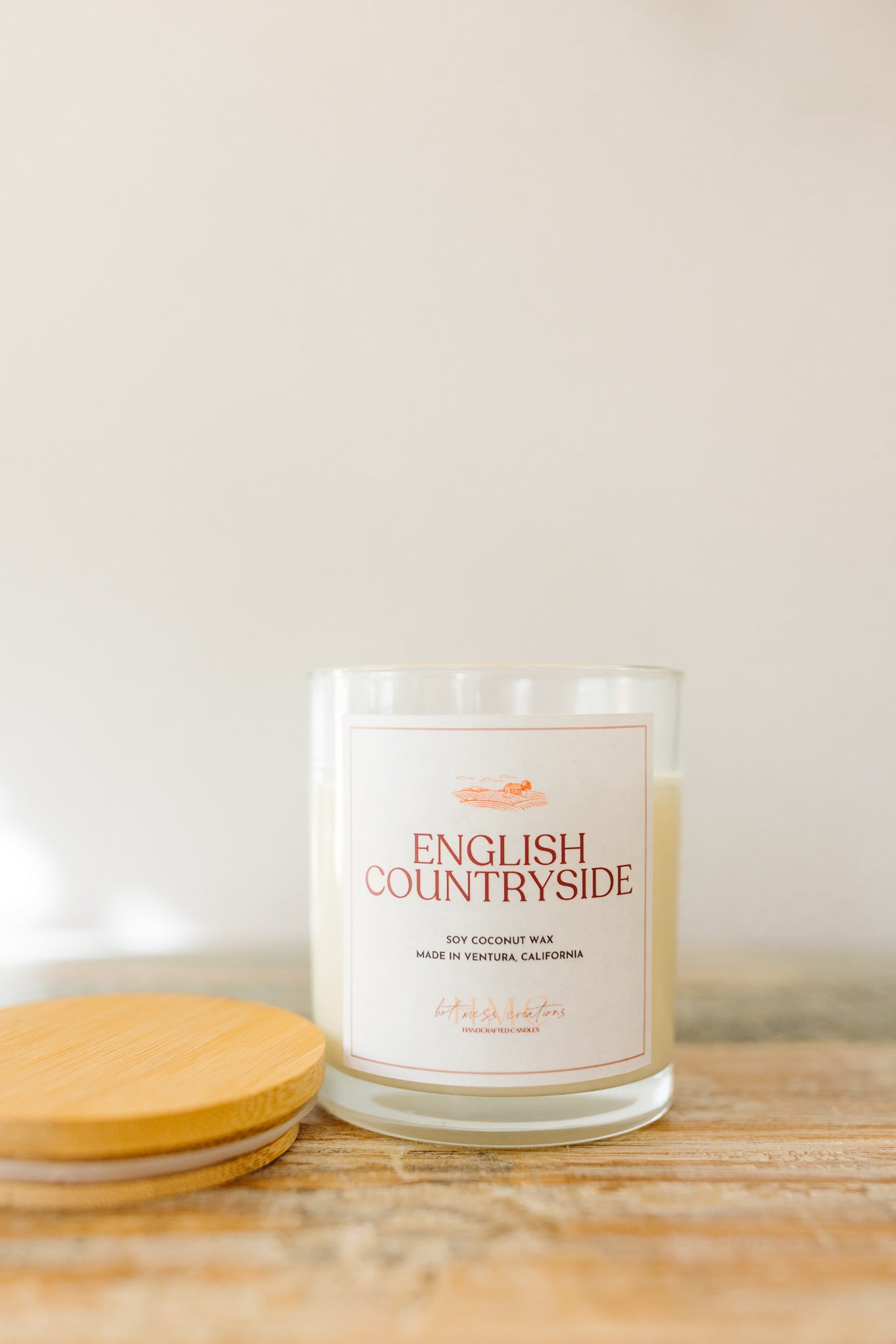 English Countryside | The Global Collection (1-Wick) | Hot Mess Creations — All Natural, Hand Crafted Candles Made in Ventura, California